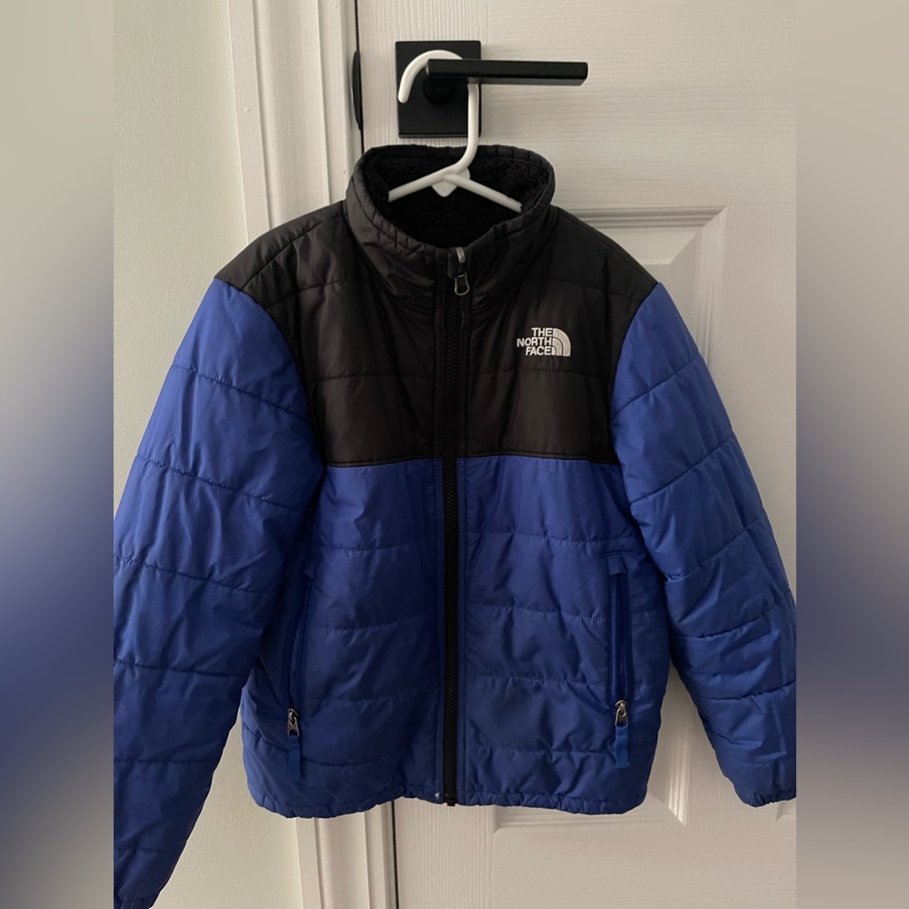 The Northface reversible Denali boys jacket